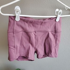 Lululemon High Rise Short 2in Inseam